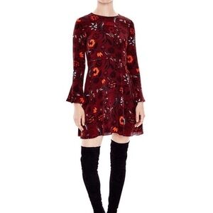 Sandro floral print dress
